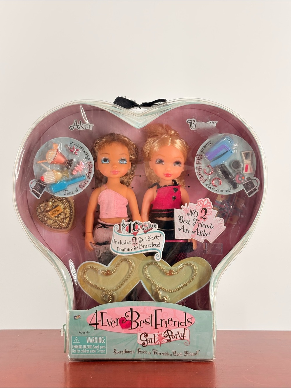 Girls Party Doll Set - Pink